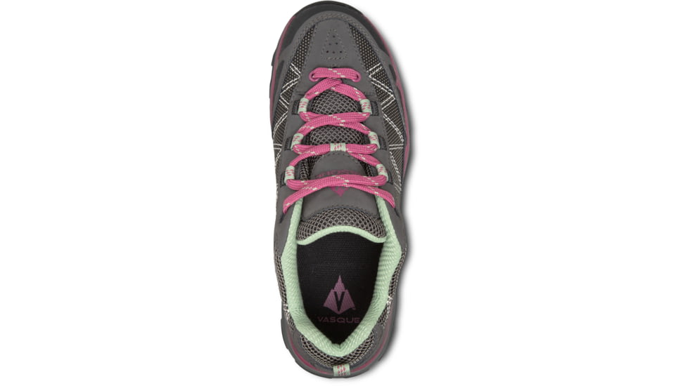 Vasque Monolith Low Hiking Shoe, Magnet/Damson, 6, 7355-060