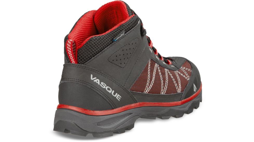 Vasque Monolith Ultradry  Hiking Shoes - Men's, Black/Chili Pepper, Wide, 9 07346W 090