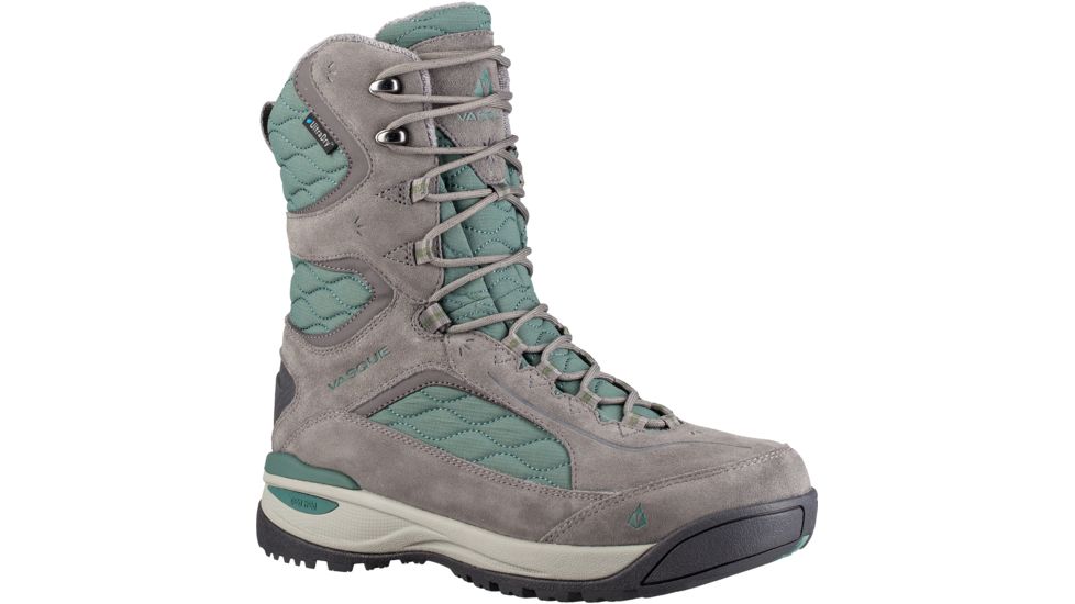 Vasque Pow Pow III UltraDry Winter Boot - Women's-Grey/Silver Pine-Medium-9.5