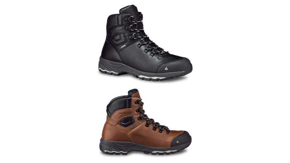 Vasque ST Elias FG GTX - Men's, Blue Steel, Cognac