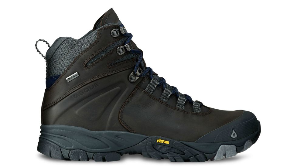 Vasque Taku GTX Hiking Boot - Men's-Slate Brown/Blue-Medium-8