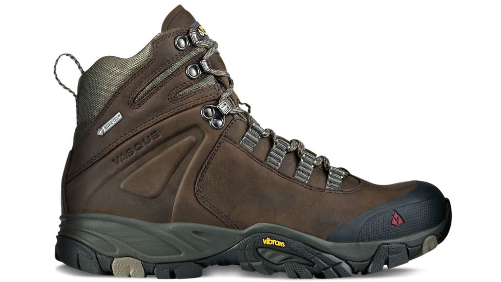 Vasque Taku GTX Hiking Boot - Mens-Slate Brown/Rumba Red-Wide-11.5 US