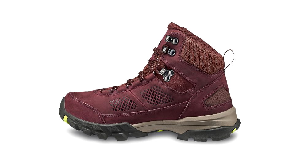 Vasque Talus AT Ultradry Hiking Shoes - Women's, Rum Raisin/Green Glow, 6.5, Medium, 07385M 065