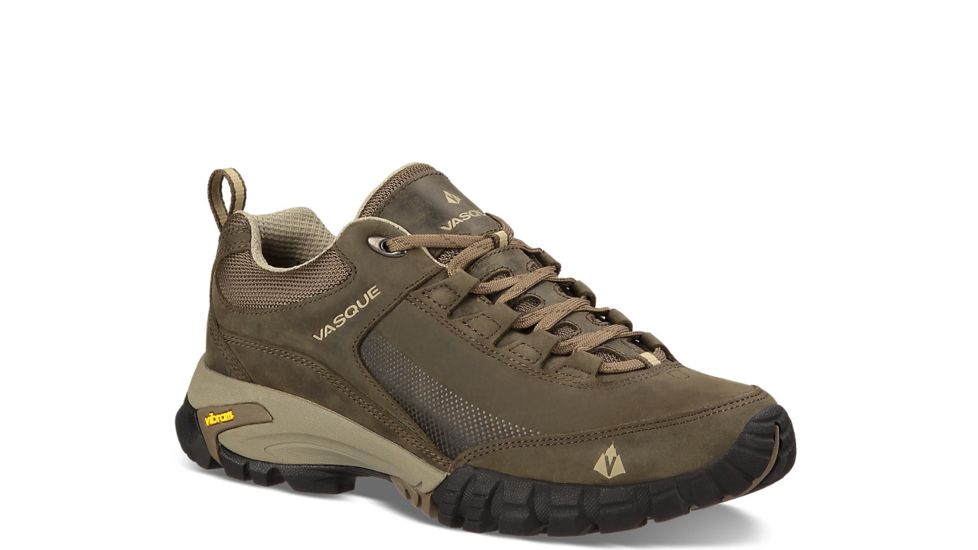 Vasque Talus Trek Low UltraDry Hiking Boots Mens, Black Olive/Aluminum, 14 US 07434M 140