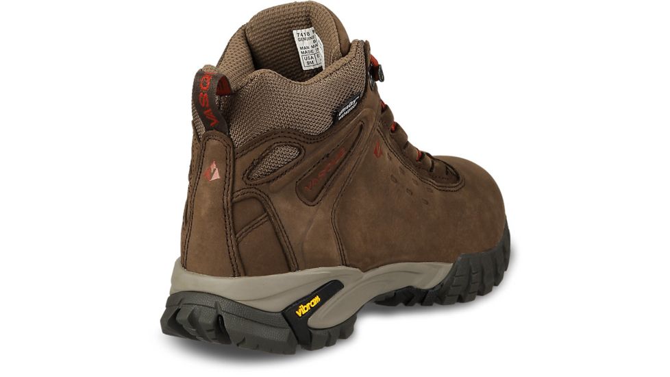 Vasque Talus UltraDry Hiking Boot - Mens-Turkish Coffee/Chili Pepper-Wide-9 US
