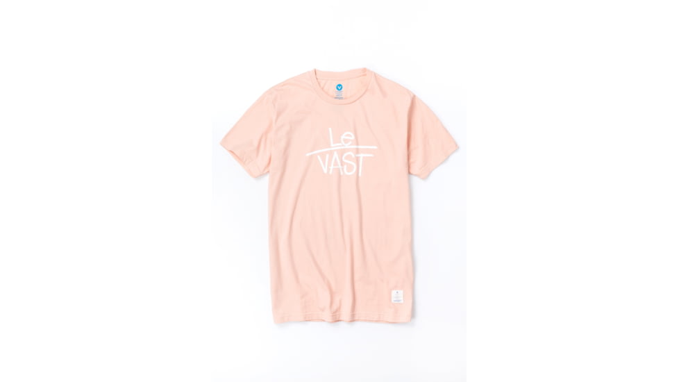 Vast Le Vast Short Sleeve T-Shirt, Peach, B3271-Pink