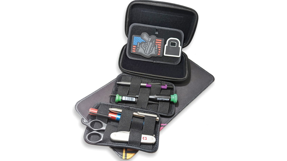 Vault Case Nano Case, 7in x 4.5in x 2in, Smooth Black Outer Shell, VLTNANOBLACK
