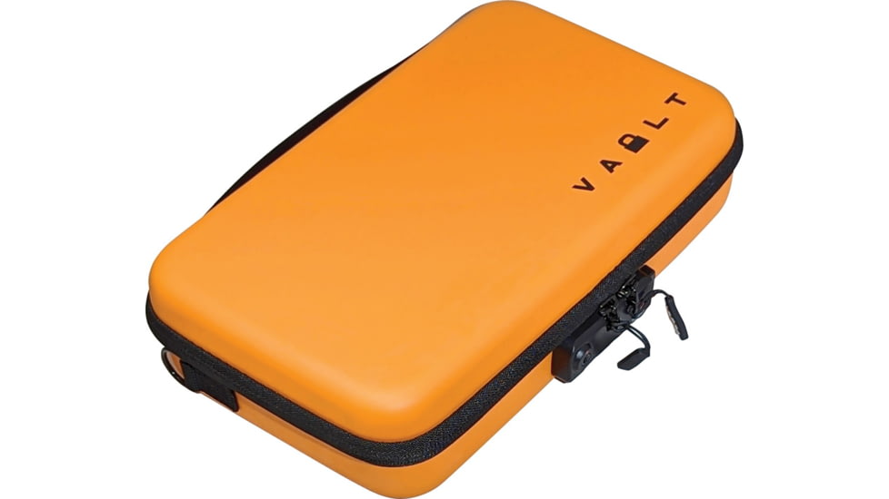 Vault Case Smooth Orange Secure Case, 11in x 6.5in x 3in, Smooth Orange Shell, VLTSECORANGE