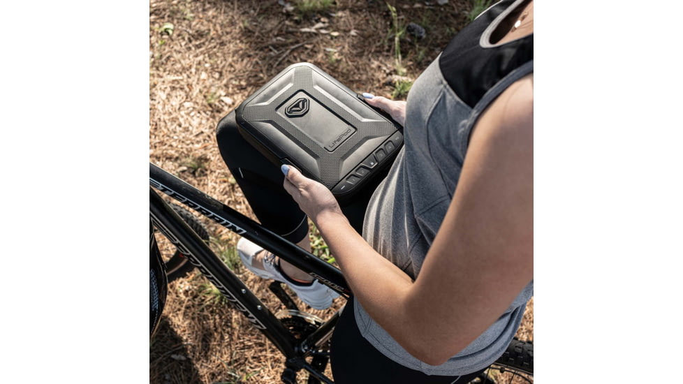 Vaultek Safe LifePod Rugged Airtight Weather Resistant Storage w/ Built-in Lock, Black, XLP10-BK