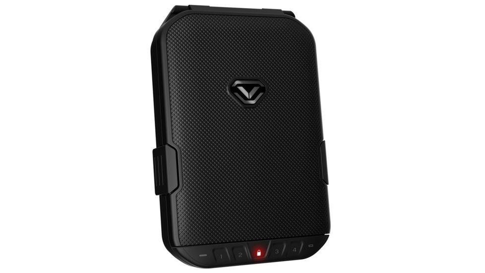 Vaultek Safe LifePod Rugged Airtight Weather Resistant Storage with Built-in Lock, Covert Black VLP1.0-BK