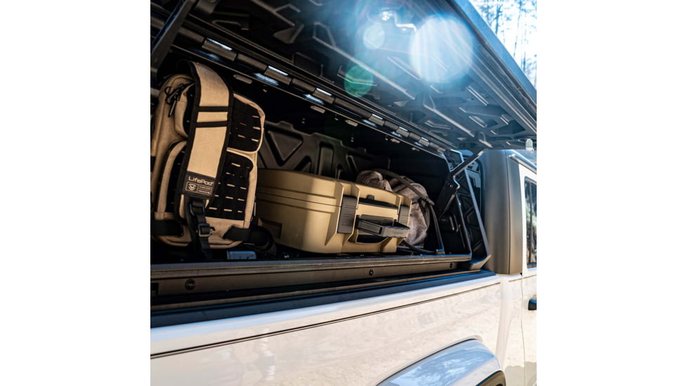 Vaultek Safe LifePod XT Standard-size Safe w/Base Pluck Foam and Protective Lid Crate Foam Panel, Black, VLP-XT1i-BK