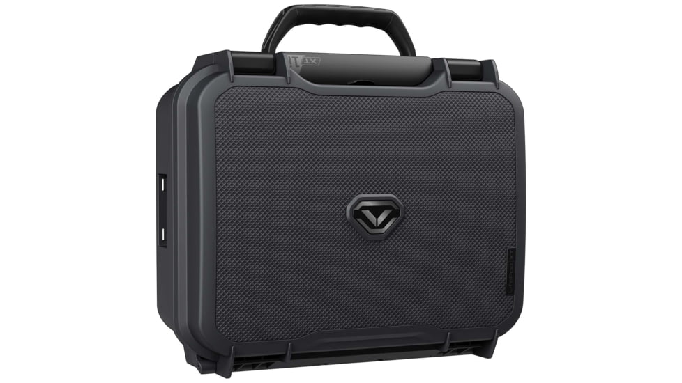 Vaultek Safe LifePod XT Standard-size Safe w/Base Pluck Foam and Protective Lid Crate Foam Panel, Titanium Gray, VLP-XT1i-TG