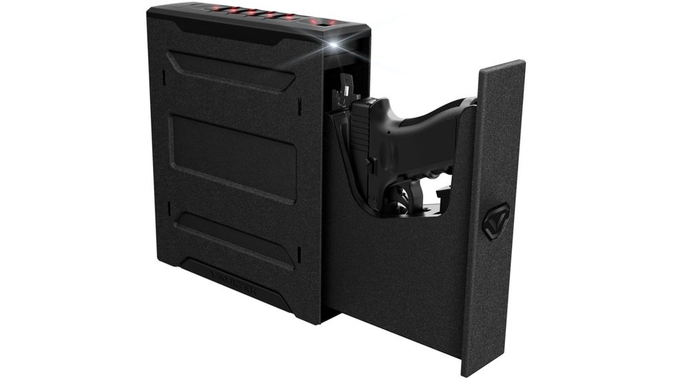 Vaultek Safe SL20i Slider Biometric Bluetooth Pistol Vault, Black, SL20i-BK