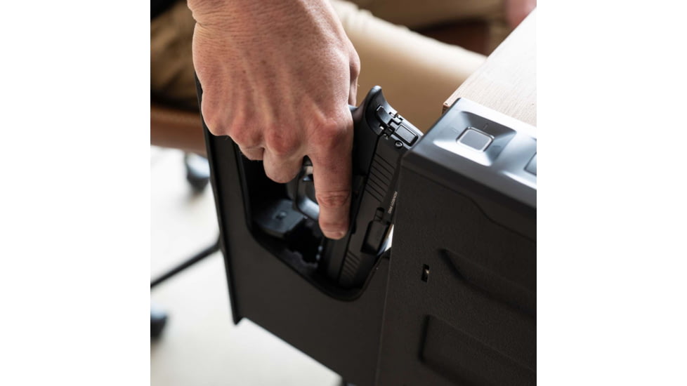 Vaultek Safe SR20i Biometric and Bluetooth 2.0 Slider Safe, Black, SR20i-BK