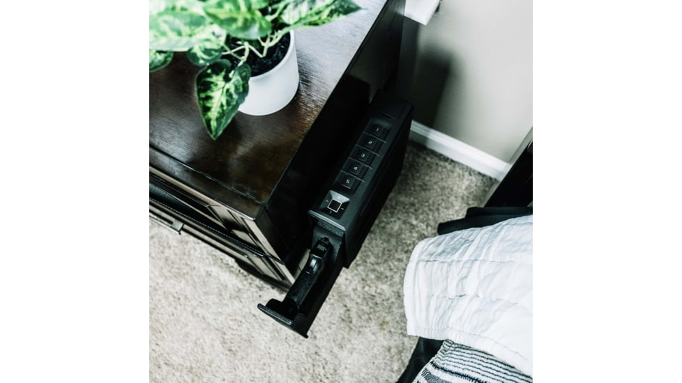 Vaultek Safe SR20i Biometric and Bluetooth 2.0 Slider Safe, Black, SR20i-BK