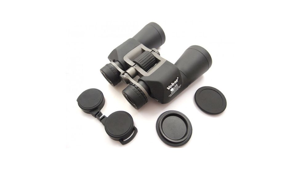 Veber Bpc Omega Wide Angle Waterproof Rubber Armored Binocular, Black, 12x50 BBPCO1250