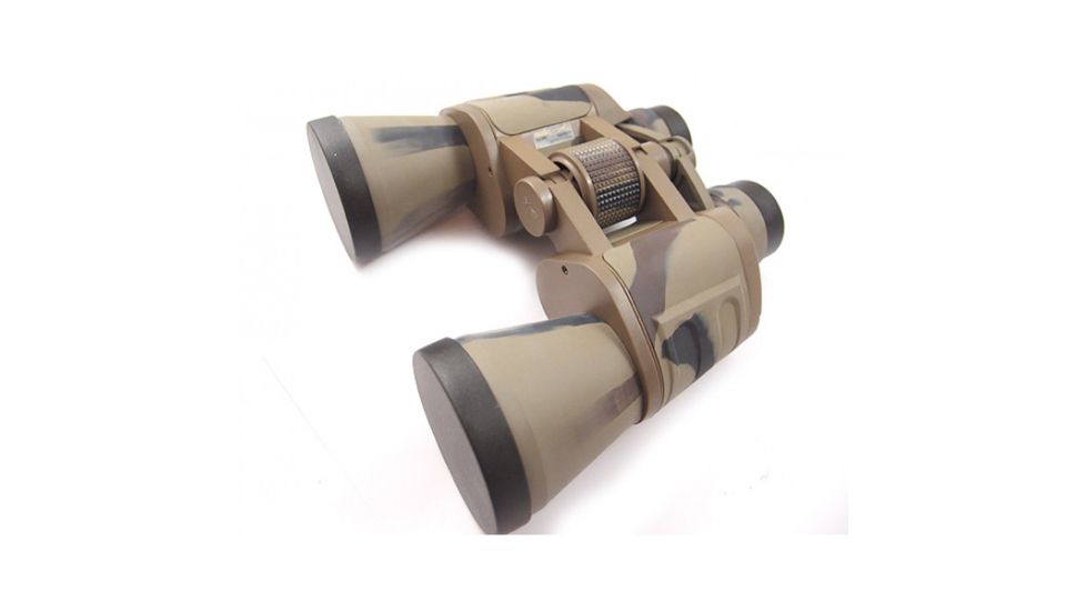 Veber Bpc Vr Classic Porro Prizm Rubber Armored Binocular, Desert Camo, 20x50 BBPCC2050VRC