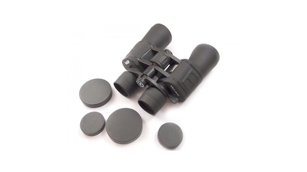 Veber Bpc Zoom Porro Prizm Rubber Armored Binocular, Black, 8-24x50 BBPC82450Z