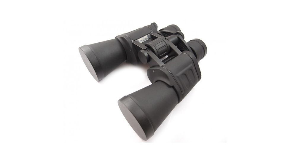 Veber Bpc Zoom Porro Prizm Rubber Armored Binocular, Black, 8-24x50 BBPC82450Z