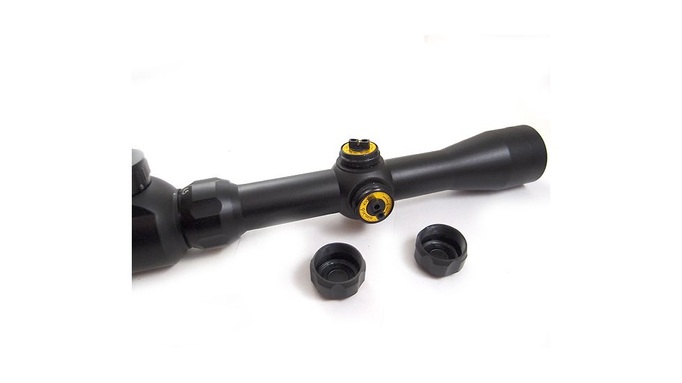 Veber VPOI 1.5-4.5x32mm LightMaster Series Rifle Scope w/ Illuminated German 4 Post Reticle, 1in Tube, SFP, Black, GSKOVPOILS154532