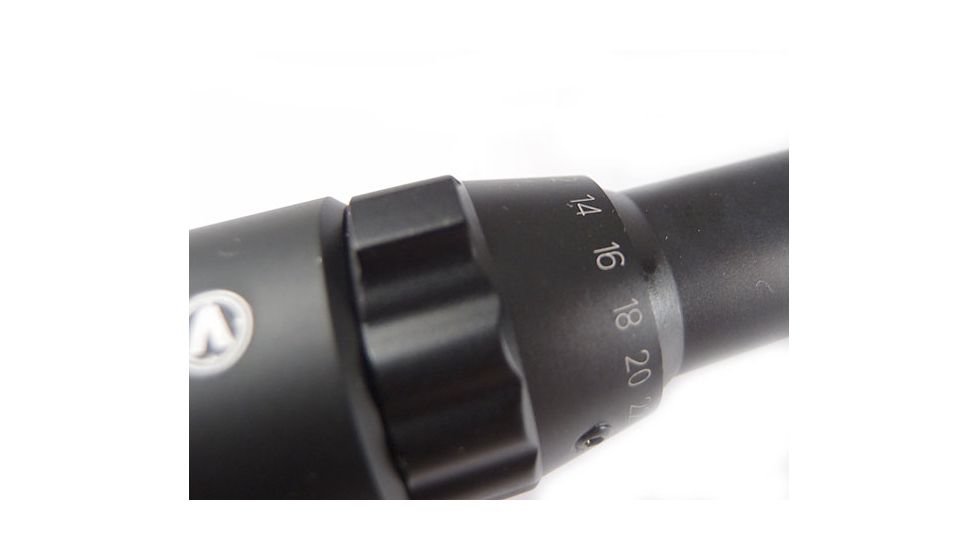 Veber VPOI 6-24x50mm Black Fox Series Rifle Scope w/ Red/Green/Blue Illuminated US Mil-Dot Retile Reticle, 1in Tube, Dual Focus, SFP, Black, GSKOVPOILS62450BF