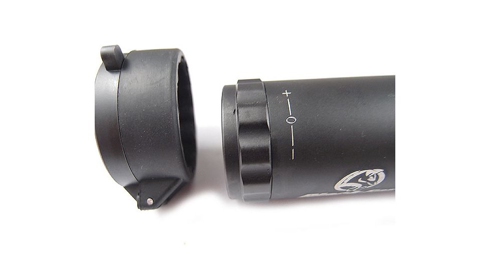 Veber VPOI 6-24x50mm Black Fox Series Rifle Scope w/ Red/Green/Blue Illuminated US Mil-Dot Retile Reticle, 1in Tube, Dual Focus, SFP, Black, GSKOVPOILS62450BF