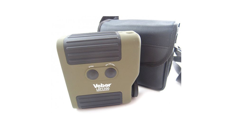 Veber Wide Angle Monocular With 1500 M Laser Rangefinder, OD Green, 7x25 AVMLR1500