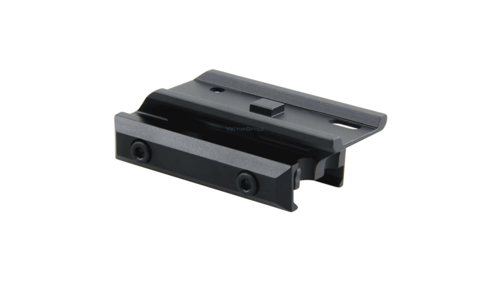 Vector Optics 0.5in Profile Cantilever Picatinny Riser Mount, Black, MAV-P05