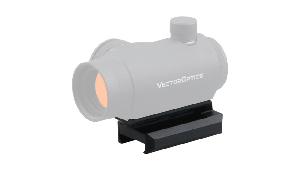 Vector Optics 0.5in Profile Cantilever Picatinny Riser Mount, Black, MAV-P05