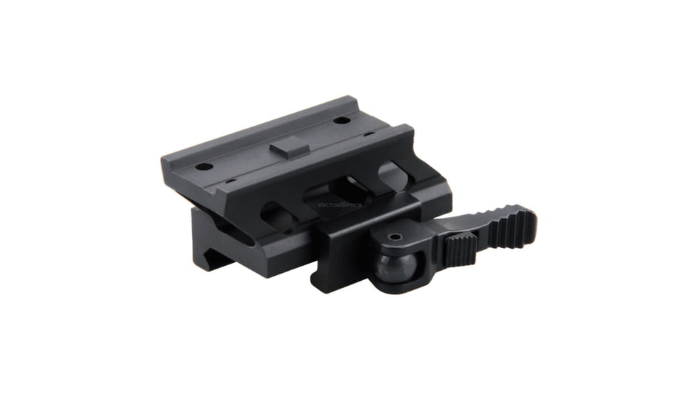 Vector Optics 0.8 in Profile Cantilever QD Riser Mount, Black, MAV-QD10