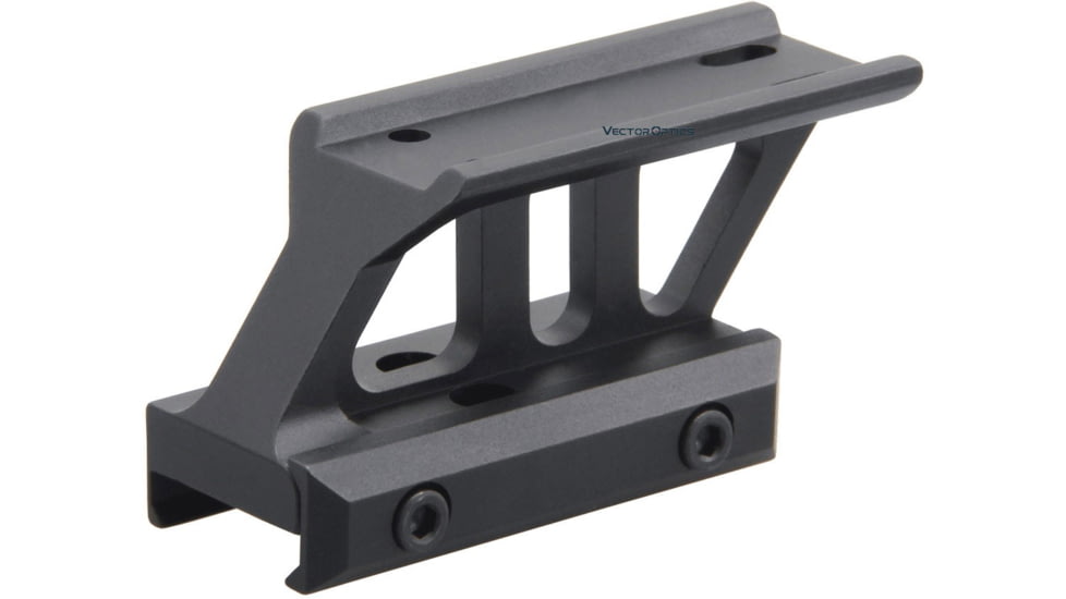 Vector Optics 1.0 inch Profile Cantilever Picatinny Riser UN Mount, Black, SCRA-72