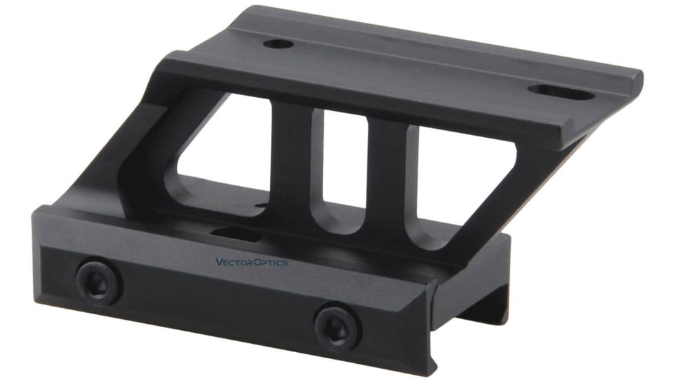 Vector Optics 1.0 inch Profile Cantilever Picatinny Riser UN Mount, Black, SCRA-72
