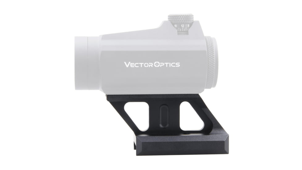 Vector Optics 1.0in Profile Cantilever Picatinny Riser Mount, Black, MAV-P10