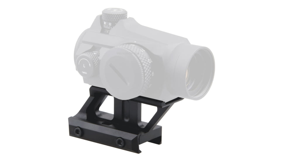 Vector Optics 1.0in Profile Cantilever Picatinny Riser Mount, Black, MAV-P10