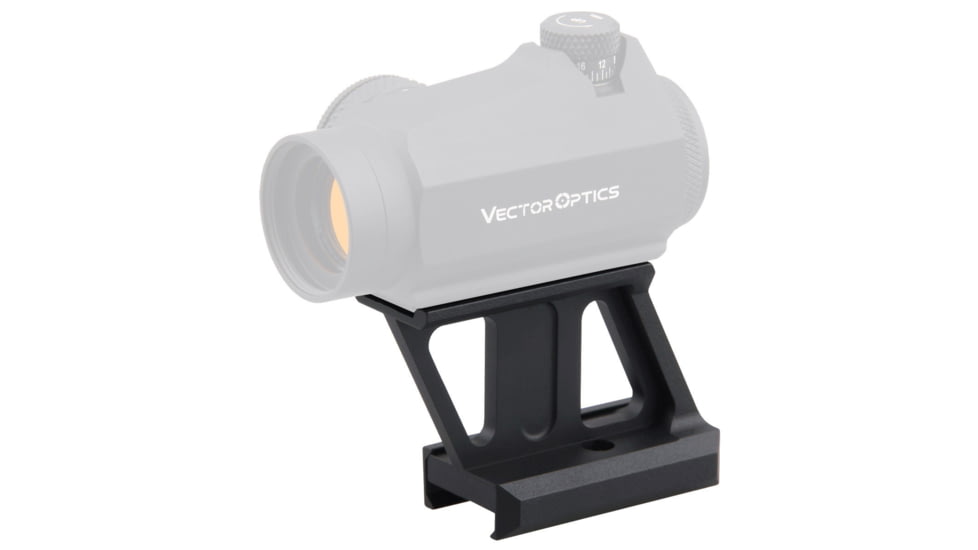 Vector Optics 1.5in Profile Cantilever Picatinny Riser Mount, Black, MAV-P15