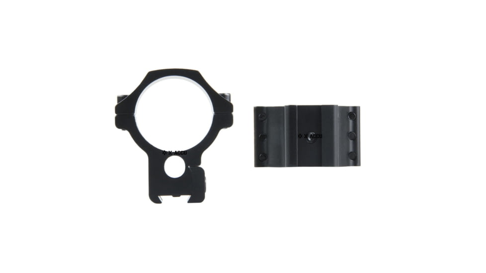 Vector Optics 30mm X-Accu 1.25 inch Profile Dovetail Rings, Black, SCTM-55