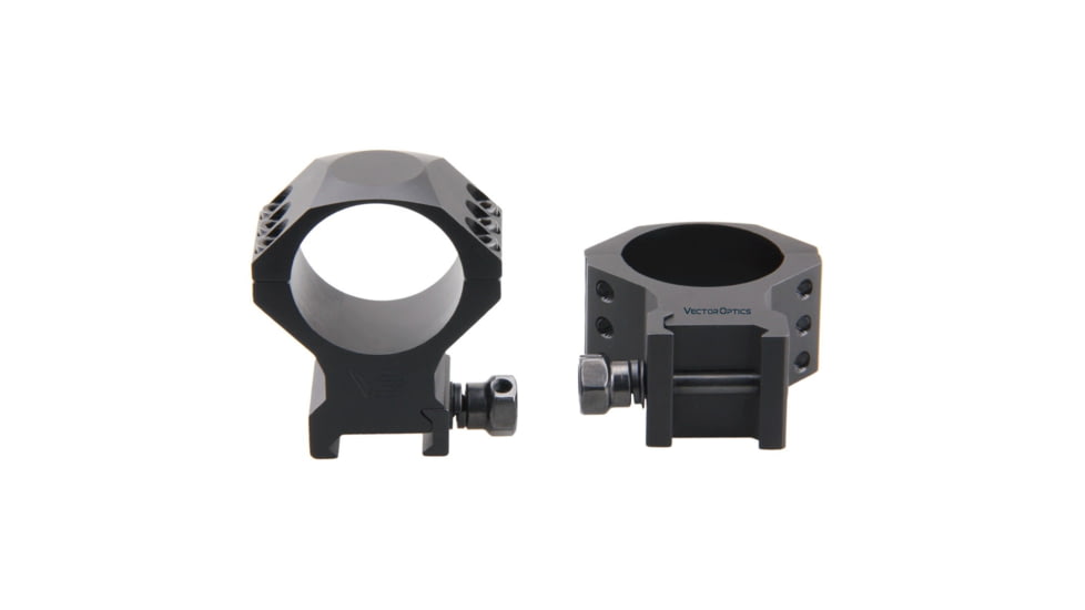 Vector Optics 34mm X-Accu Medium Profile Picatinny Rings, Black, SCTM-53