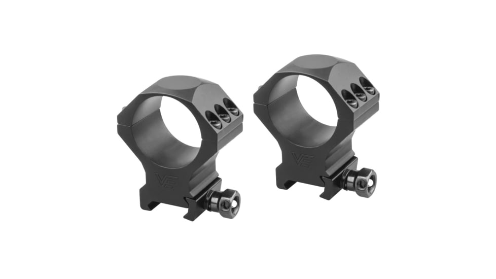 Vector Optics 34mm X-Accu Medium Profile Picatinny Rings, Black, SCTM-53