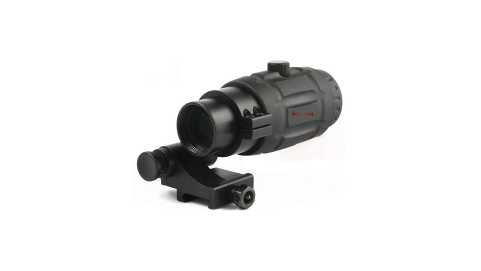 Vector Optics 3x26mm Magnifier w/ Flip Side Mount, Black, SCMF-10