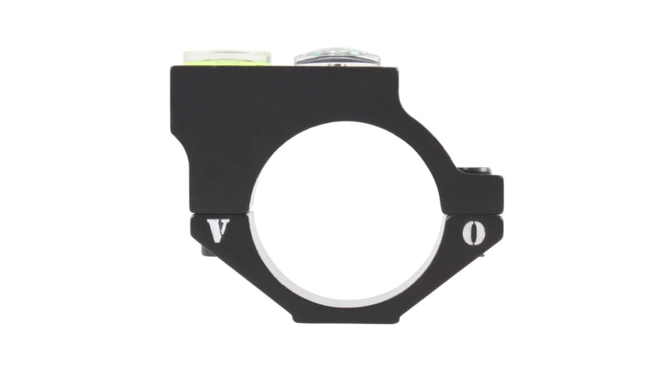 Vector Optics ACD Mount Ring, 25.4mm Tube, 6063-T6, Matte, w/ Offset Level Bubble &amp; Compass, Black, SCACD-06