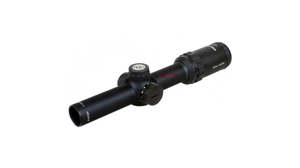 Vector Optics Arbiter Rifle Scope, 1-4x24mm, 30mm Tube, DND Etched Glass Reticle, Black, SCOC-19