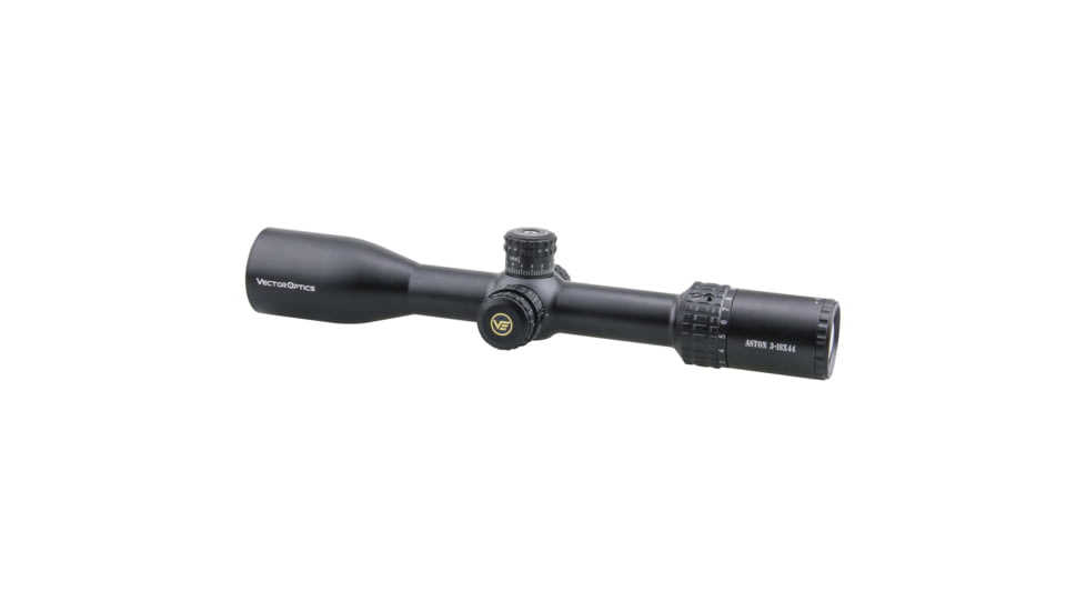 Vector Optics Aston Rifle Scope, 3-18x44mm, Second Focal Plane, 30mm Tube, VHL-2 Illuminated Reticle, 6061-T6, Black, SCOL-23