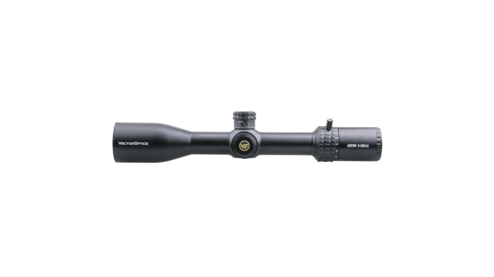 Vector Optics Aston Rifle Scope, 3-18x44mm, Second Focal Plane, 30mm Tube, VHL-2 Illuminated Reticle, 6061-T6, Black, SCOL-23