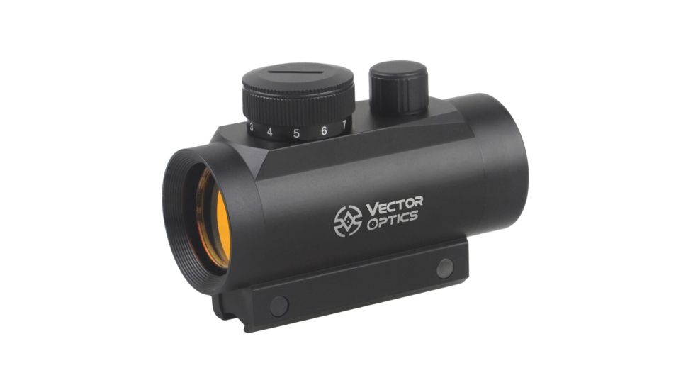 EDEMO Vector Optics Cactus 1x35mm Dovetail Red Dot Sight, 7 Levels Red Dot Reticle, Black, SCRD-11, EDEMO3