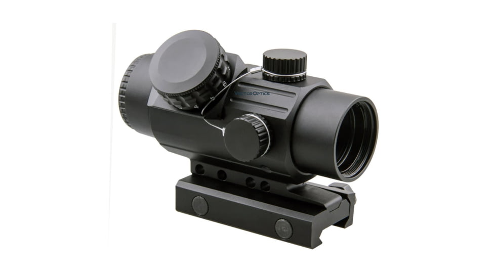 Vector Optics Calypos Prismatic Scope, 1x30mm, Second Focal Plane, VEP-ROD Illuminated Reticle, 6061-T6, Black, SCOC-25