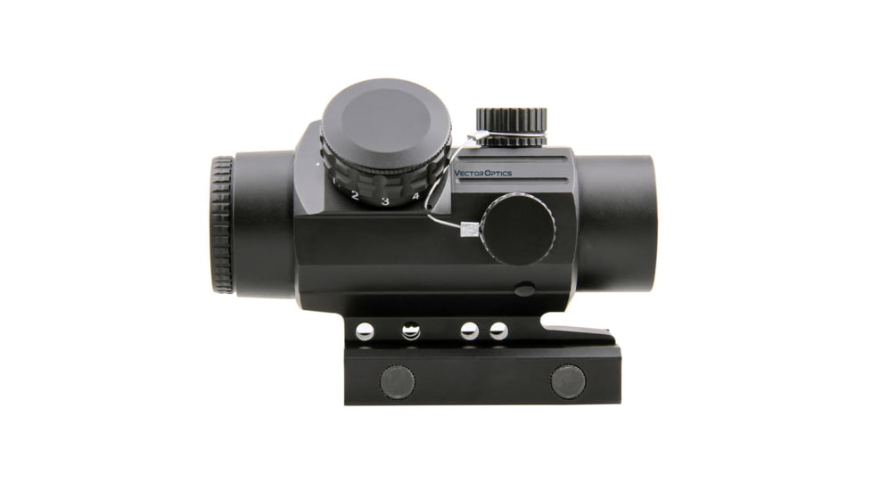 Vector Optics Calypos Prismatic Scope, 1x30mm, Second Focal Plane, VEP-ROD Illuminated Reticle, 6061-T6, Black, SCOC-25