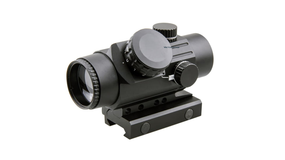 Vector Optics Calypos Prismatic Scope, 1x30mm, Second Focal Plane, VEP-ROD Illuminated Reticle, 6061-T6, Black, SCOC-25