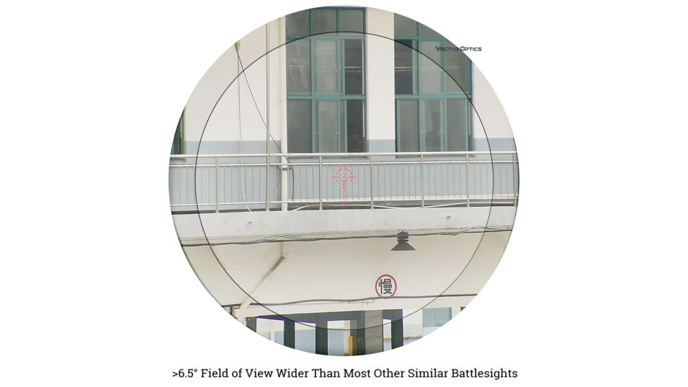 EDEMO Vector Optics Calypos Prismatic Scope, 3x32mm, Second Focal Plane, VEP-CDB Illuminated Reticle, 6061-T6, Black, SCOC-20, EDEMO1