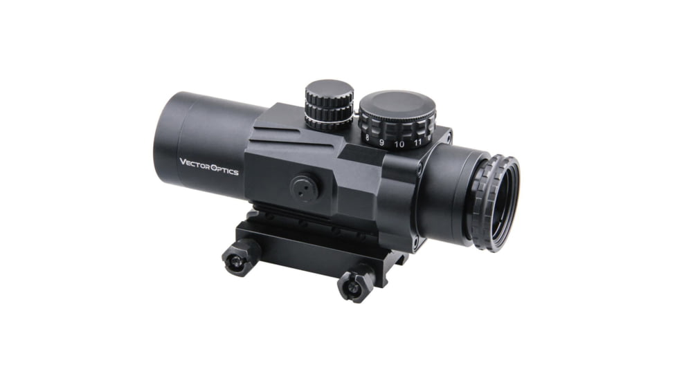EDEMO Vector Optics Calypos Prismatic Scope, 3x32mm, Second Focal Plane, VEP-CDB Illuminated Reticle, 6061-T6, Black, SCOC-20, EDEMO1
