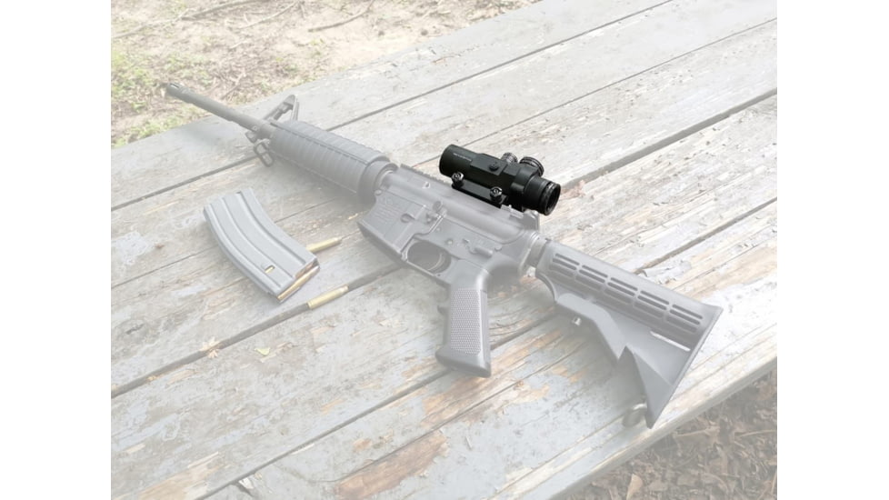 EDEMO Vector Optics Calypos Prismatic Scope, 3x32mm, Second Focal Plane, VEP-CDB Illuminated Reticle, 6061-T6, Black, SCOC-20, EDEMO1